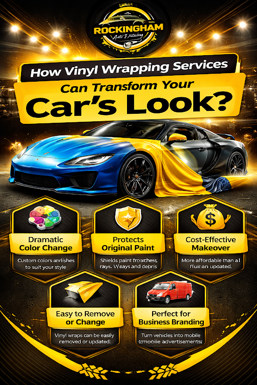 How Vinyl Wrapping Services Can Transform Your Car’s Look?